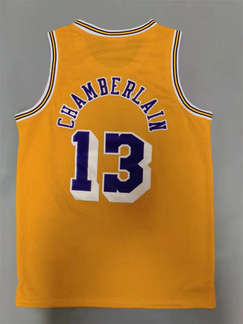 Los Angeles Lakers Wilt Chamberlain NO.13 Basketball Jersey