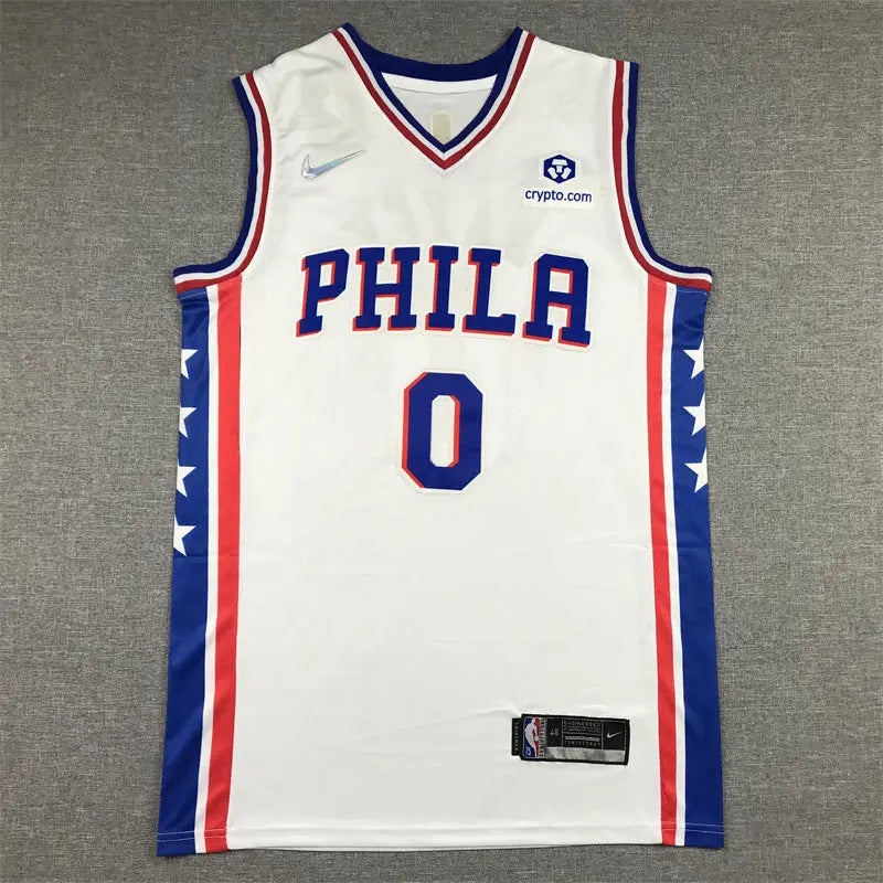 Philadelphia 76ers Maxey NO.0 basketball Jersey