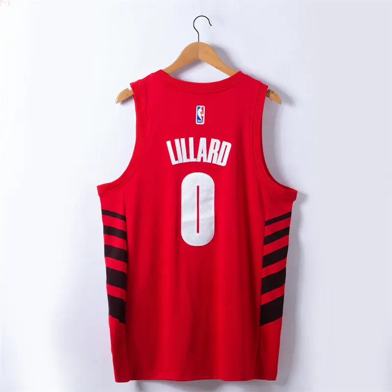 Portland Trail Blazers Damian Lillard NO.0 Basketball Jersey