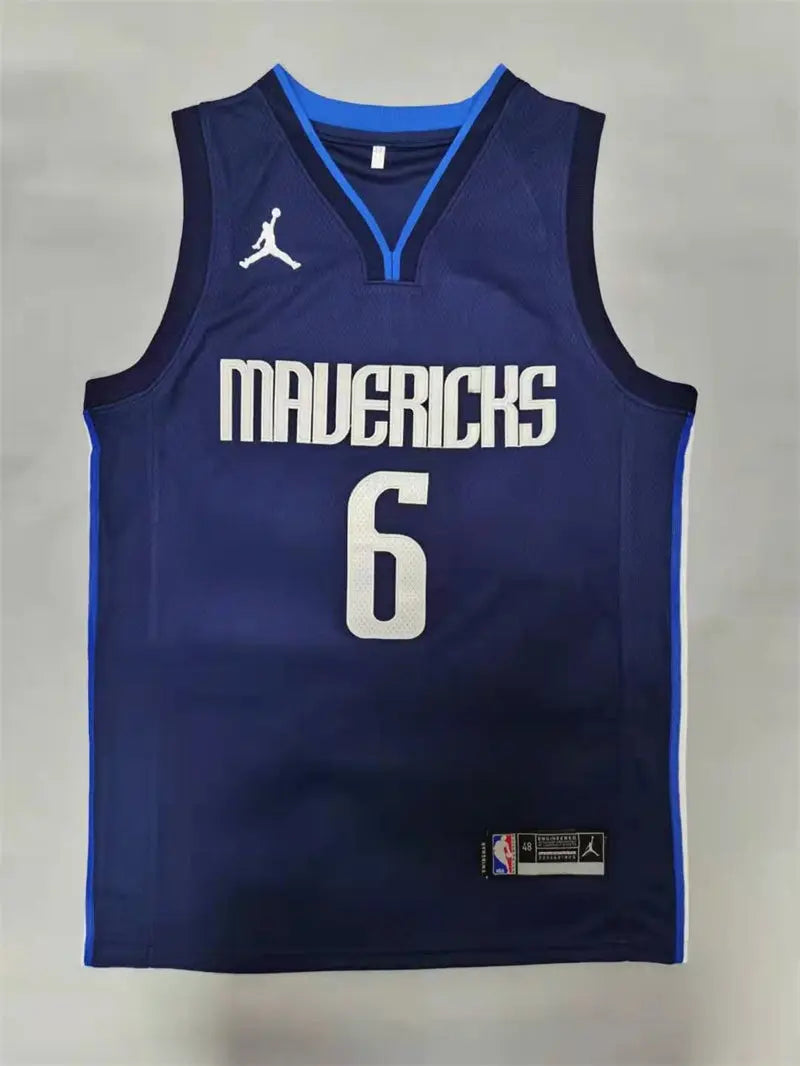 Dallas Mavericks Kristaps Porzingis NO.6 Basketball Jersey