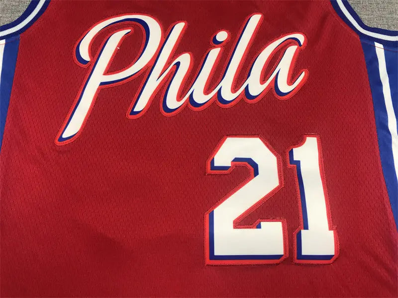 Philadelphia 76ers Joel Embiid NO.21 basketball Jersey