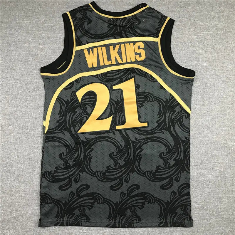 Atlanta Hawks Dominique Wilkins NO.21 Basketball Jersey