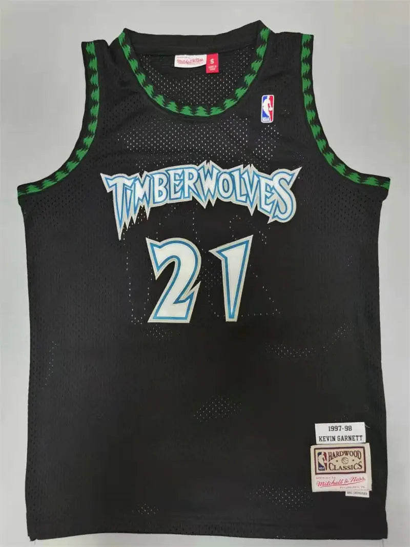 Minnesota Timberwolves Kevin Garnett NO.21 Basketball Jersey