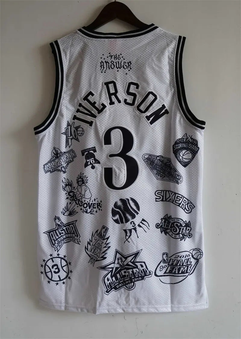 Philadelphia 76ers Allen Iverson NO.3 basketball Jersey