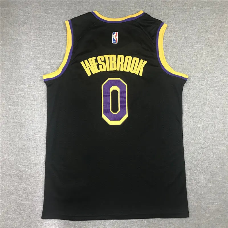 Los Angeles Lakers Russell Westbrook NO.0 Basketball Jersey