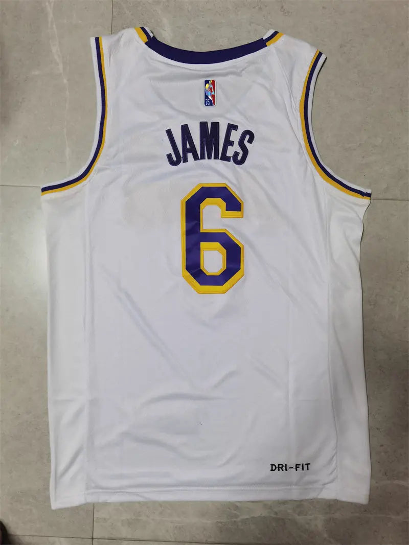 Los Angeles Lakers Lebron James NO.6 Basketball Jersey