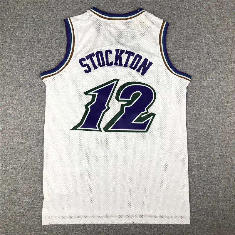 Utah Jazz John Stockton NO.12 Basketball Jersey