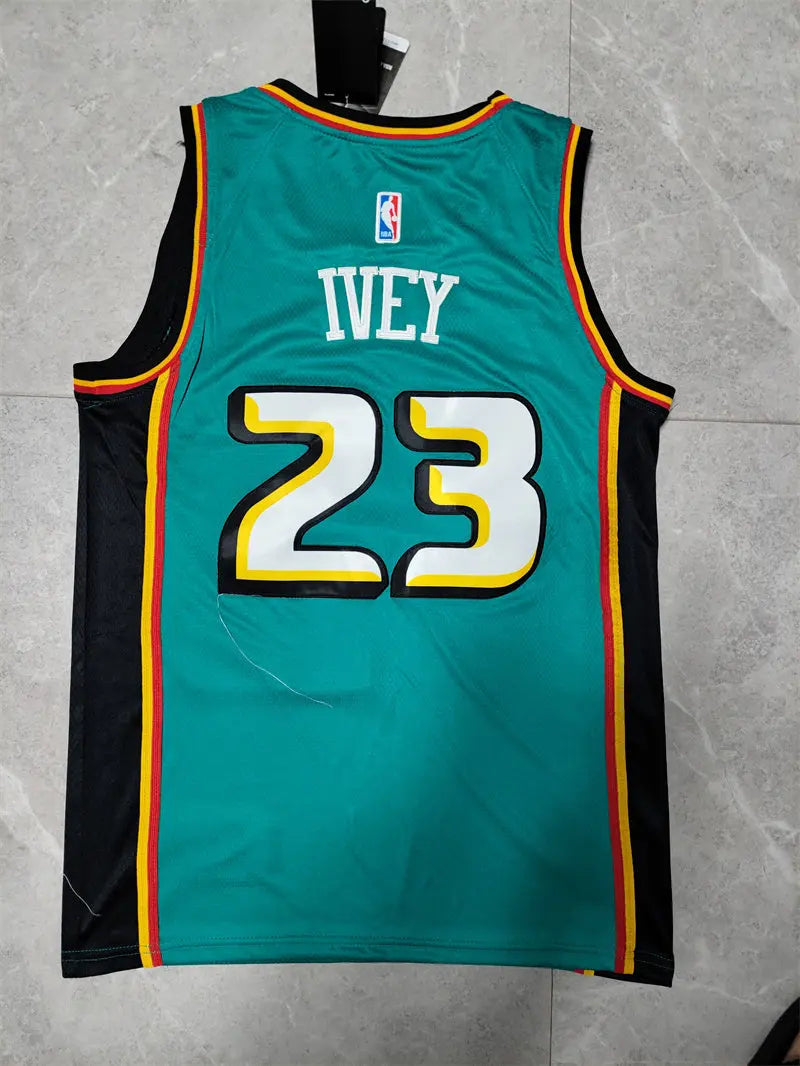 Detroit Pistons Jaden Ivey NO.23 Basketball Jersey