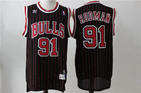 Chicago Bulls Dennis Rodman NO.91 Basketball Jersey