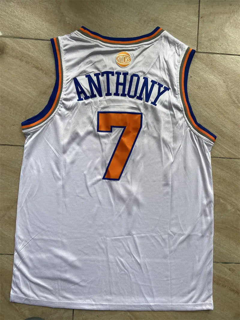 New York Knicks Anthony NO.7 Basketball Jersey