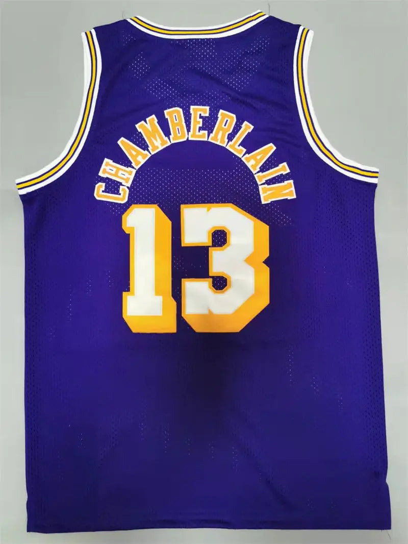 Los Angeles Lakers Wilt Chamberlain NO.13 Basketball Jersey