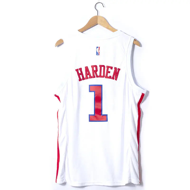 Philadelphia 76ers James Harden NO.1 basketball Jersey