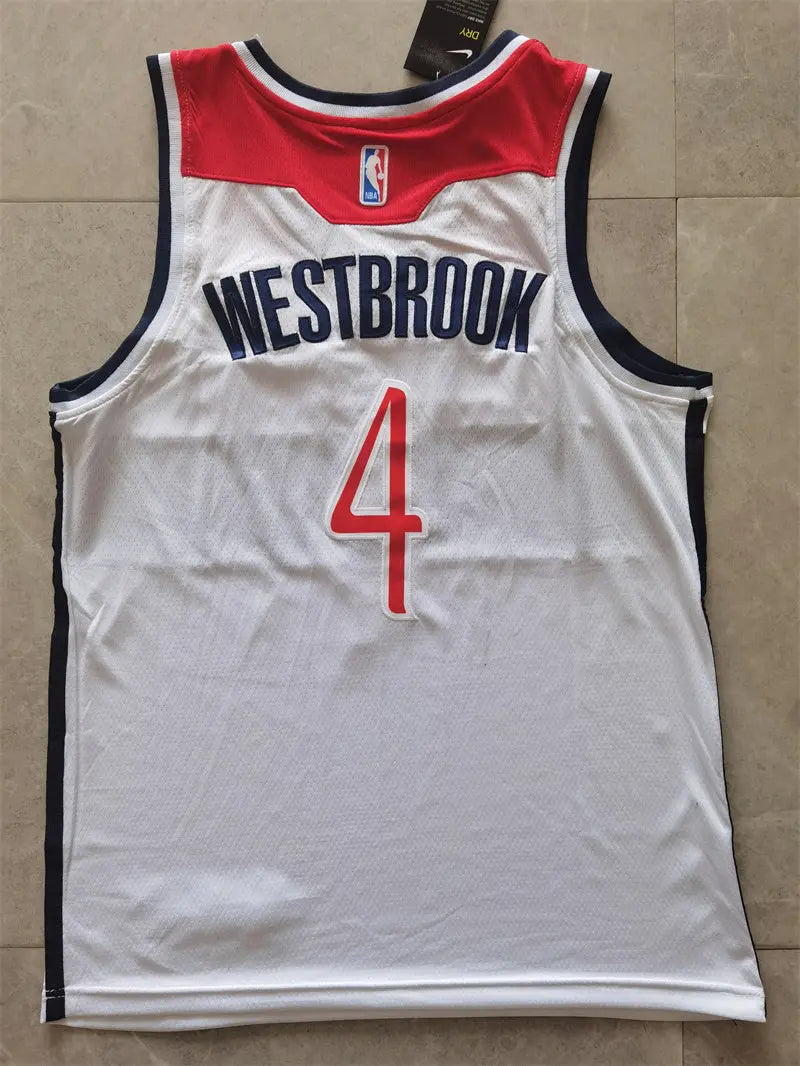 Washington Wizards Russell Westbrook NO.4 Basketball Jersey