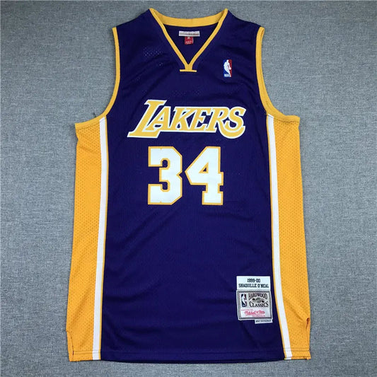 Los Angeles Lakers Shaquille O'Neal NO.34 Basketball Jersey