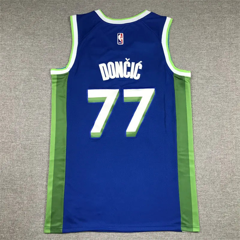 Dallas Mavericks Luka Don?i? NO.77 Basketball Jersey