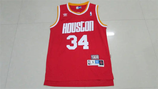 Houston Rockets Hakeem Olajuwon NO.34 Basketball Jersey