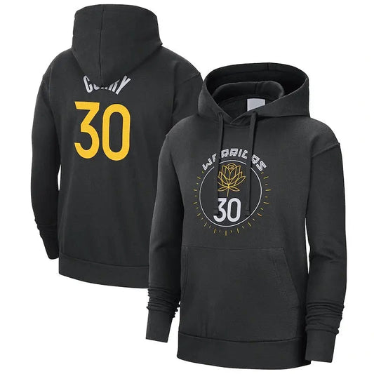 men/women/kids Golden State Warriors Stephen Curry NO.30 Black Basketball Hoodies