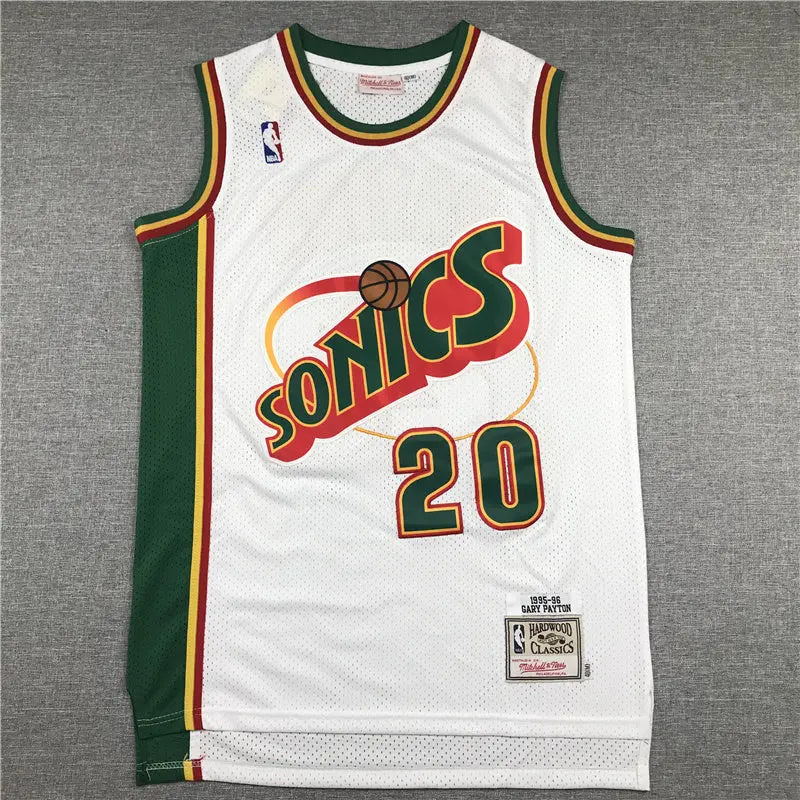 Oklahoma City Thunder SuperSonics Gary Payton NO.20 Basketball Jersey