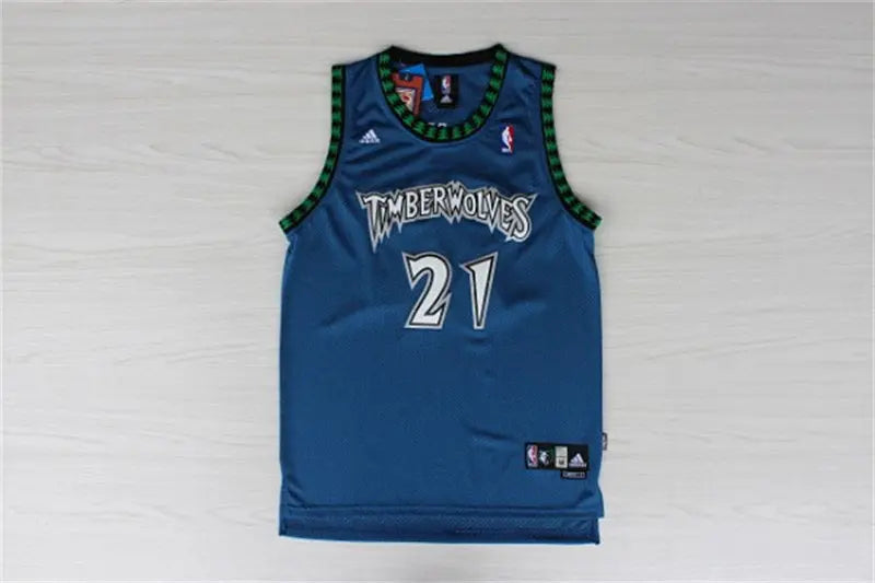 Minnesota Timberwolves Kevin Garnett NO.21 Basketball Jersey