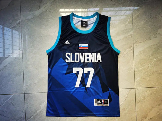 Dallas Mavericks Luka Don?i? NO.77 Basketball Jersey