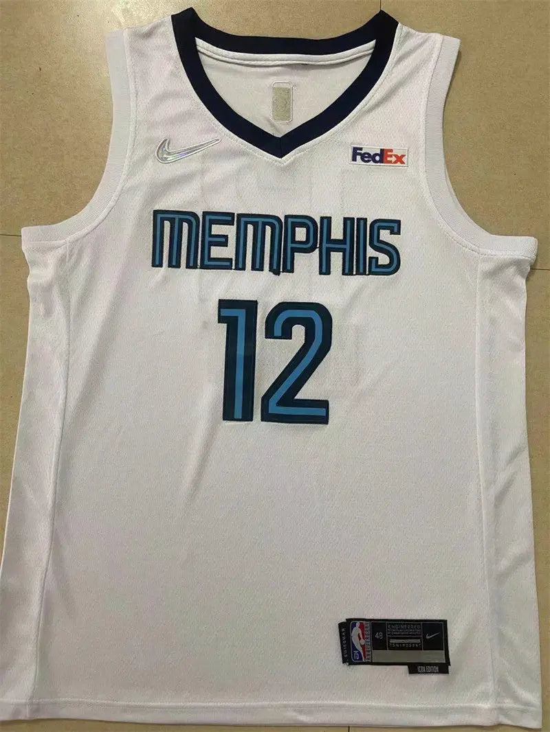 Memphis Grizzlies Ja Morant NO.12 Basketball Jersey