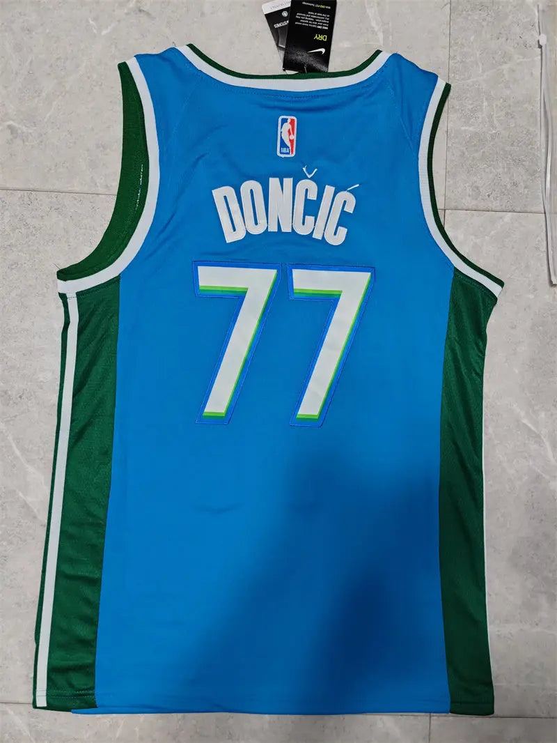 Dallas Mavericks Luka Don?i? NO.77 Basketball Jersey