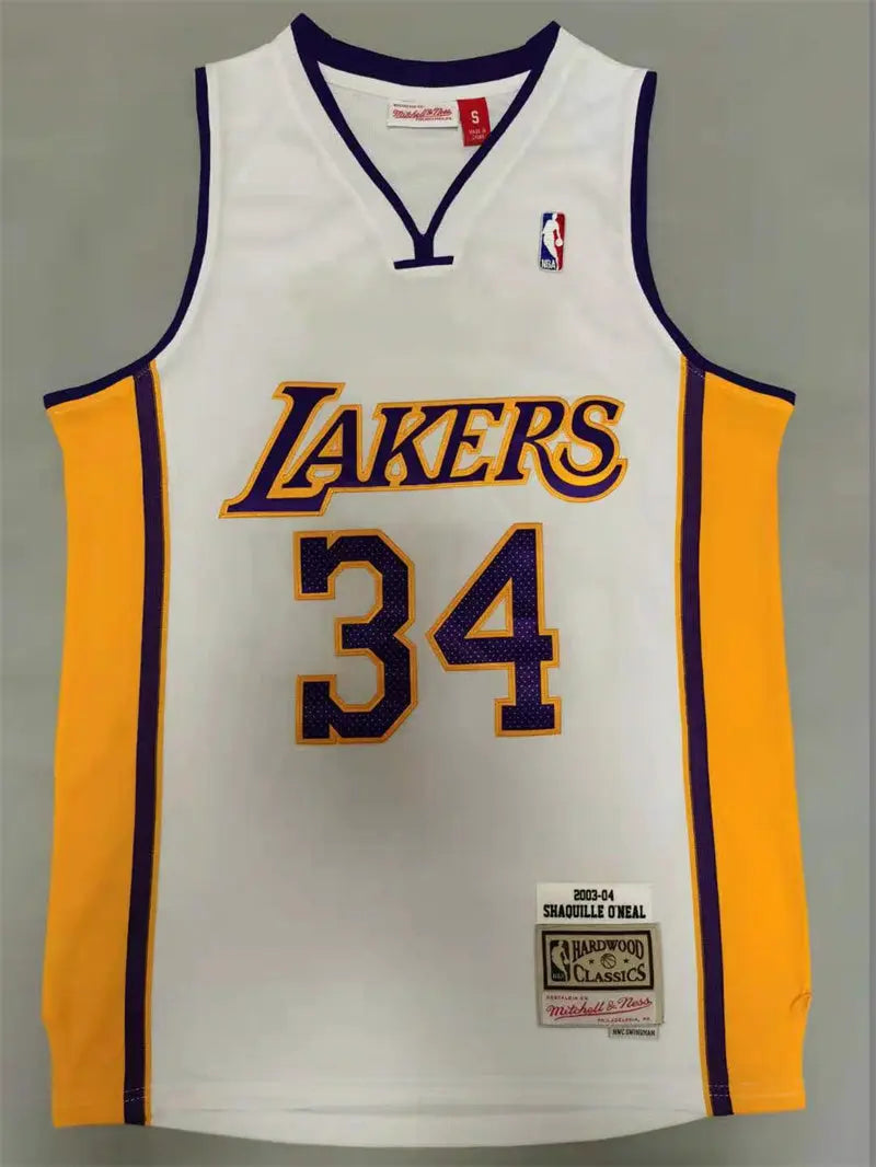 Los Angeles Lakers Shaquille O'Neal NO.34 Basketball Jersey