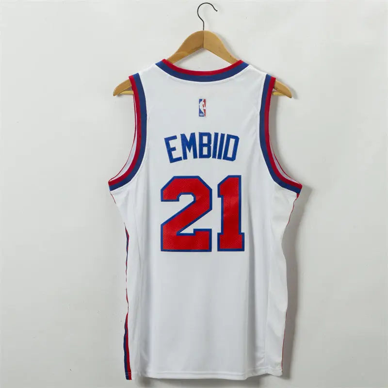 Philadelphia 76ers Joel Embiid NO.21 basketball Jersey