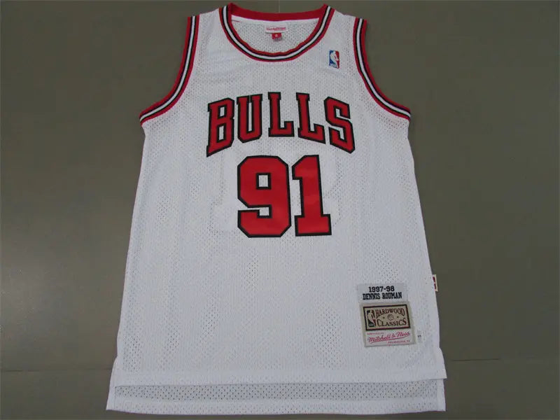 Chicago Bulls Dennis Rodman NO.91 Basketball Jersey