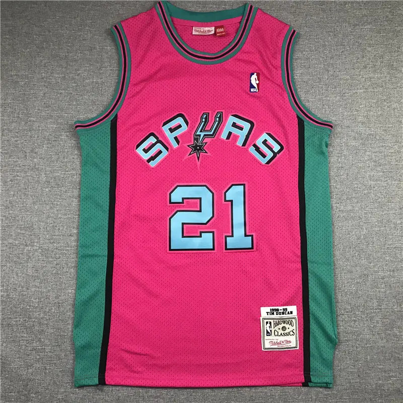 San Antonio Spurs Tim Duncan NO.21 Basketball Jersey