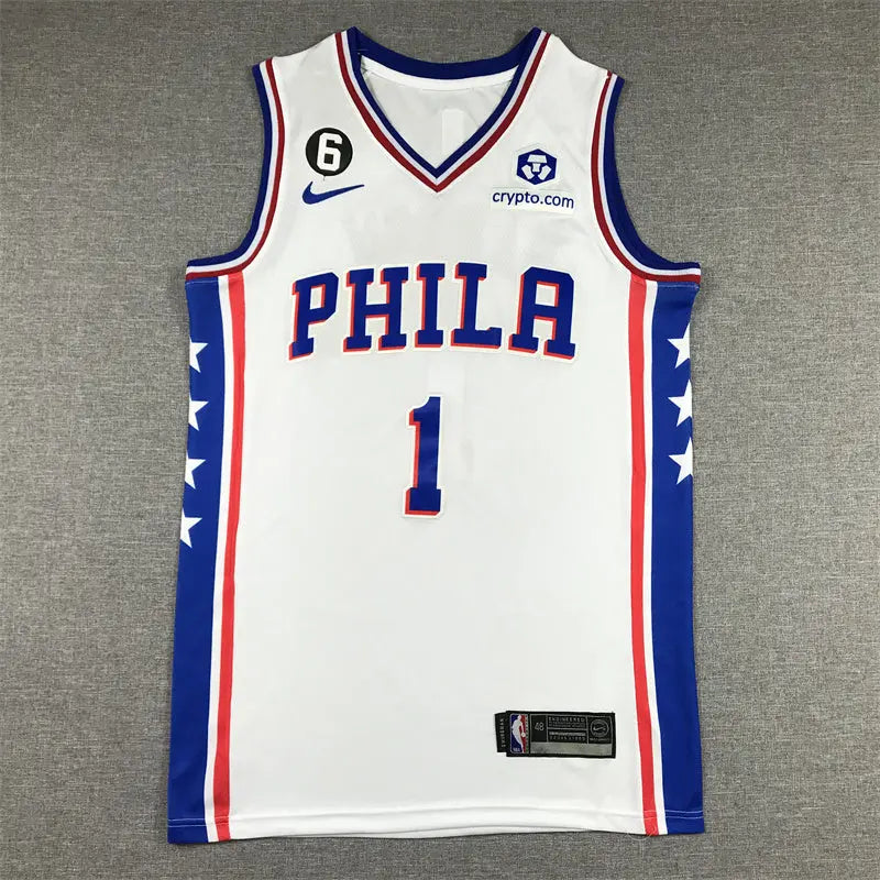 Philadelphia 76ers James Harden NO.1 basketball Jersey