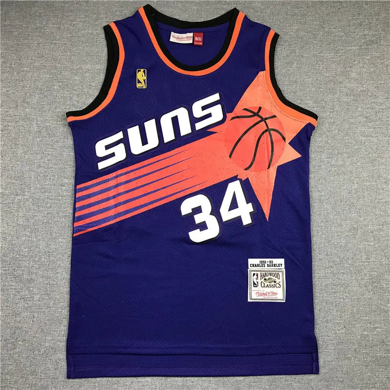 Phoenix Suns Charles Barkley NO.34 Basketball Jersey