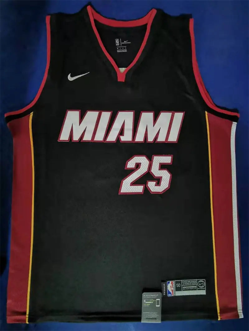 Miami Heat Nunn NO.25 Basketball Jersey