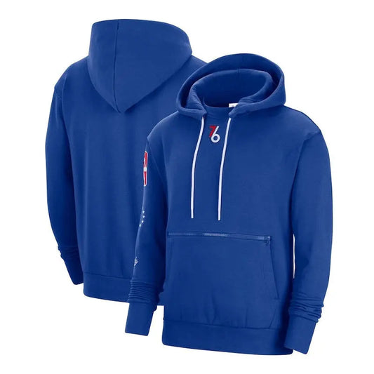 men/women/kids Philadelphia 76ers Blue Basketball Hoodies