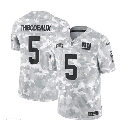 men/women/kids New York Giants Kayvon Thibodeaux No.5 2024 Salute To Service Jersey