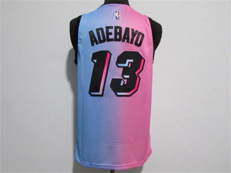 Miami Heat Adebayo NO.13 Basketball Jersey