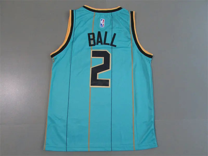 Charlotte Hornets LiAngelo Ball NO.2 Basketball Jersey