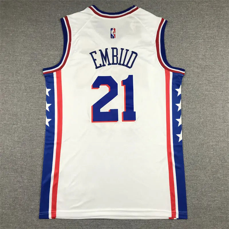 Philadelphia 76ers Joel Embiid NO.21 basketball Jersey