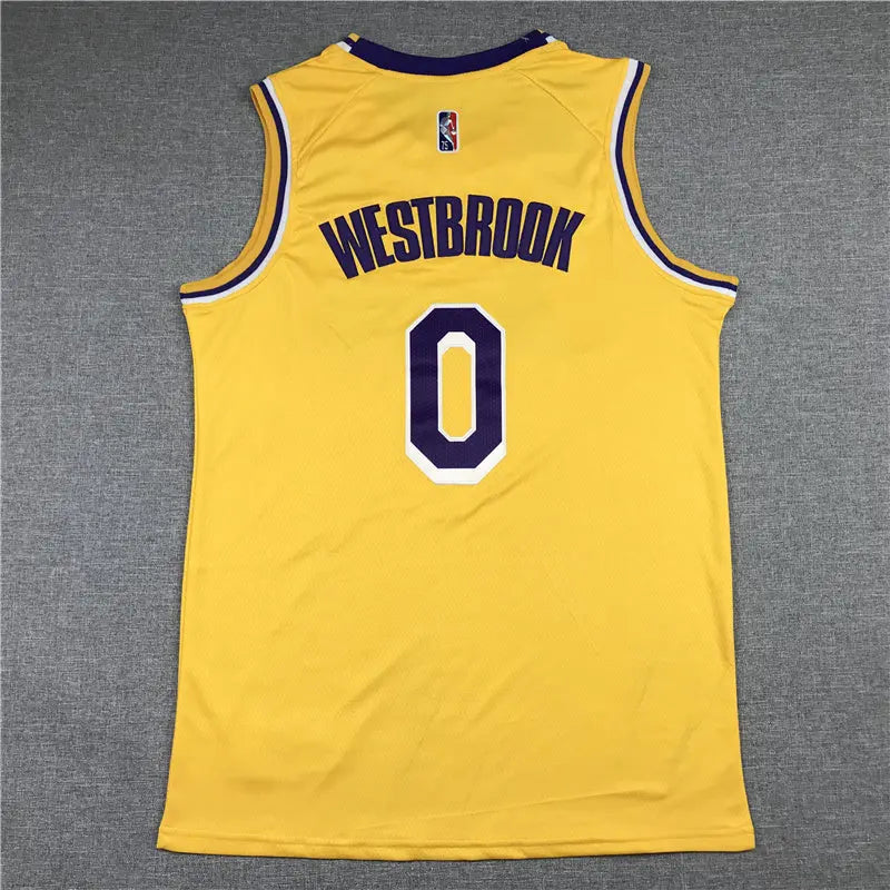 Los Angeles Lakers Russell Westbrook NO.0 Basketball Jersey