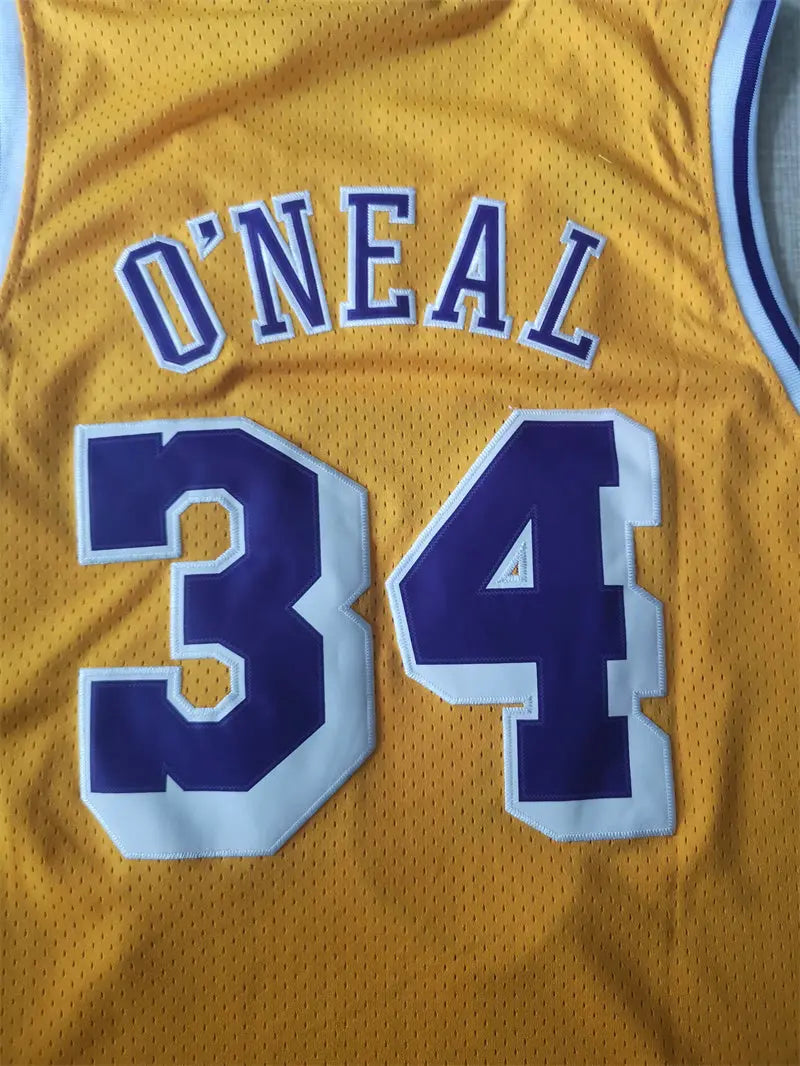 Los Angeles Lakers Shaquille O'Neal NO.34 Basketball Jersey