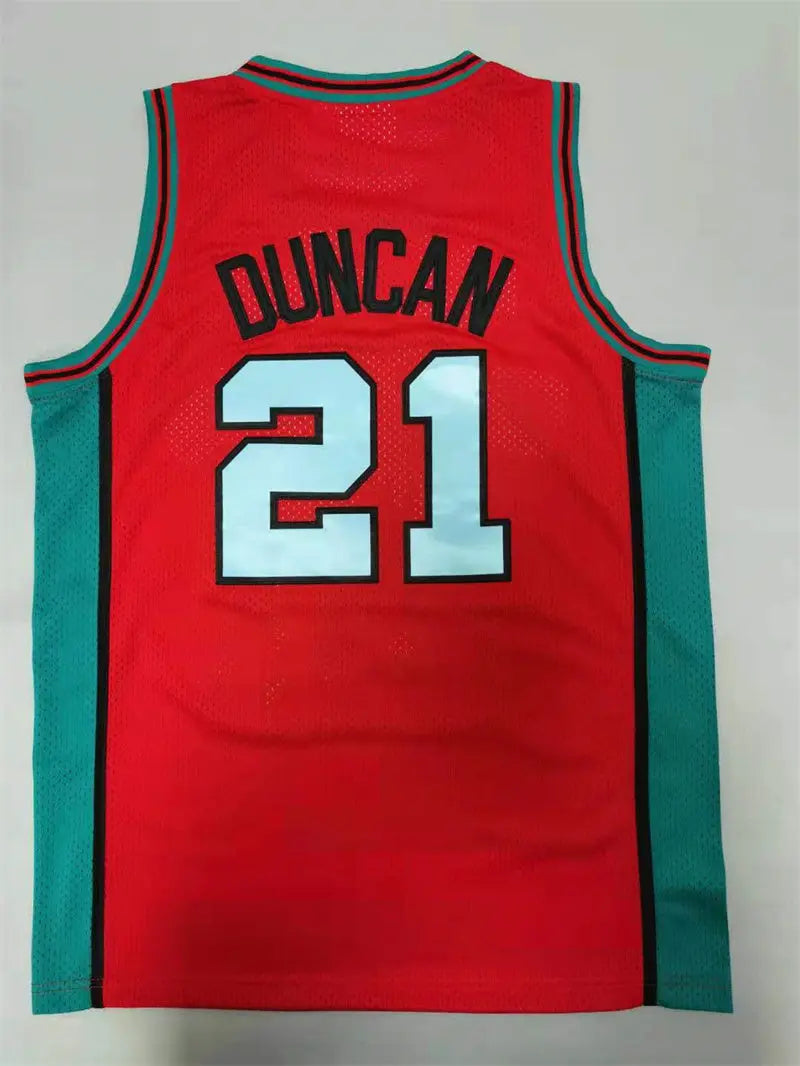 San Antonio Spurs Tim Duncan NO.21 Basketball Jersey