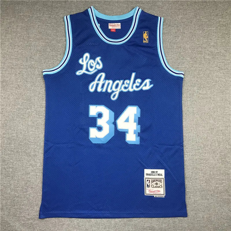 Los Angeles Lakers Shaquille O'Neal NO.34 Basketball Jersey