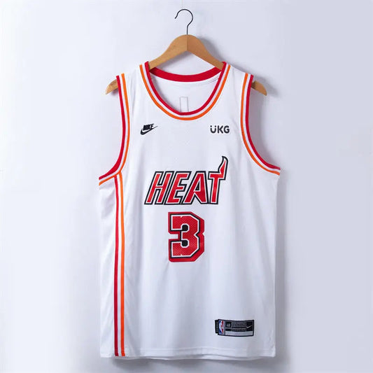 Miami Heat Wade NO.3 Basketball Jersey