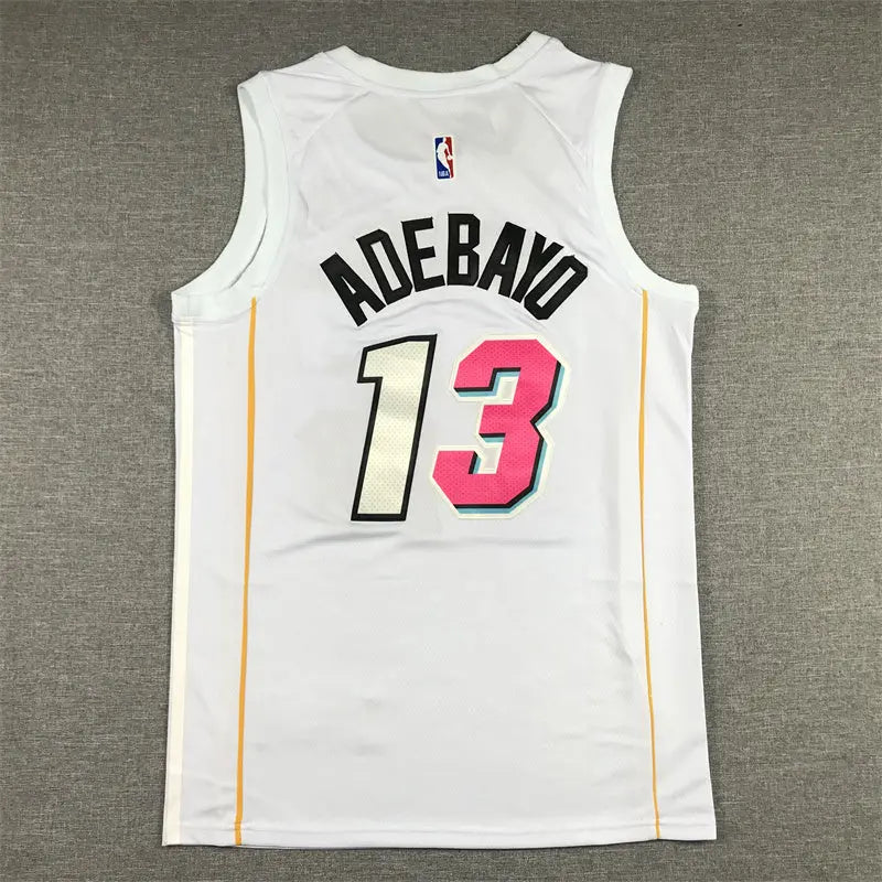 Miami Heat Adebayo NO.13 Basketball Jersey