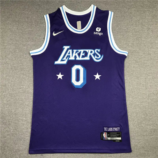 Los Angeles Lakers Russell Westbrook NO.0 Basketball Jersey