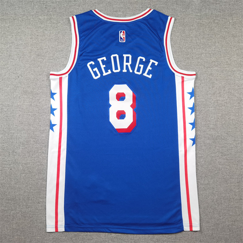 Philadelphia 76ers Paul George NO.8 basketball Jersey