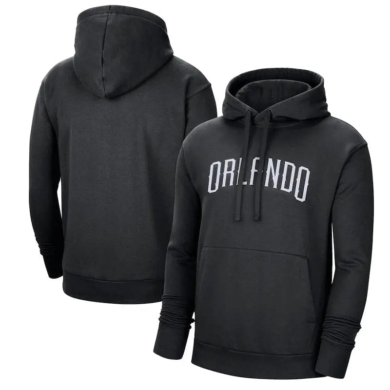 men/women/kids Orlando Magic Black Basketball Hoodies