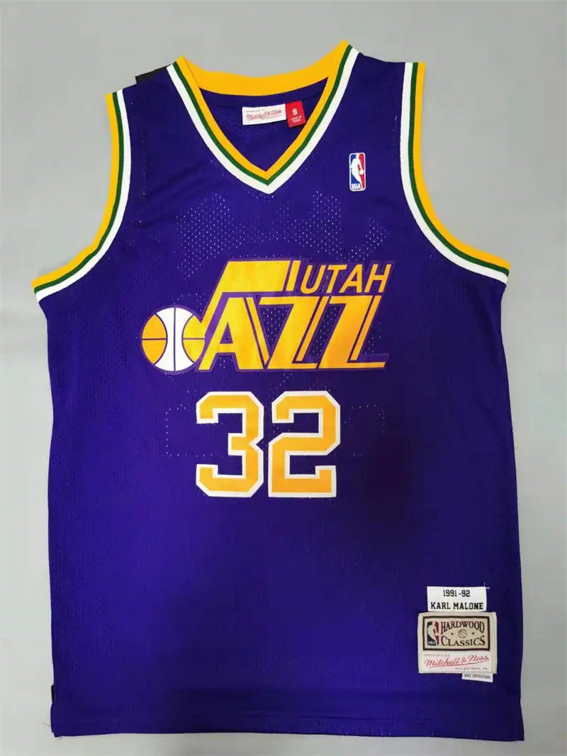 Utah Jazz Karl Malone NO.32 Basketball Jersey