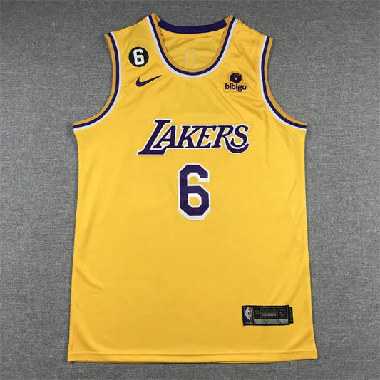 Los Angeles Lakers Lebron James NO.6 Basketball Jersey