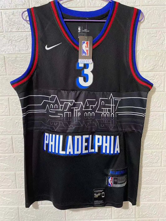 Philadelphia 76ers Allen Iverson NO.3 basketball Jersey